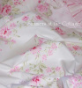 SHABBY COTTAGE CHIC WILDFLOWER PINK ROSES TWIN DUVET